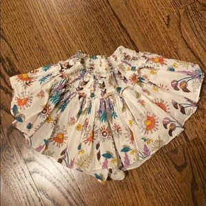 Velveteen brand floral skort